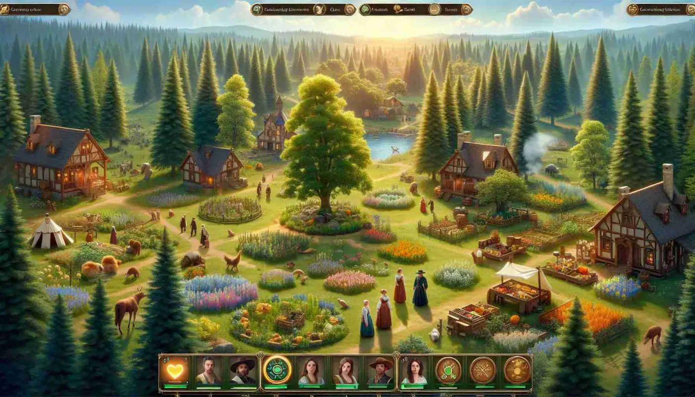 выбор персонажа в Mirthwood геймплей