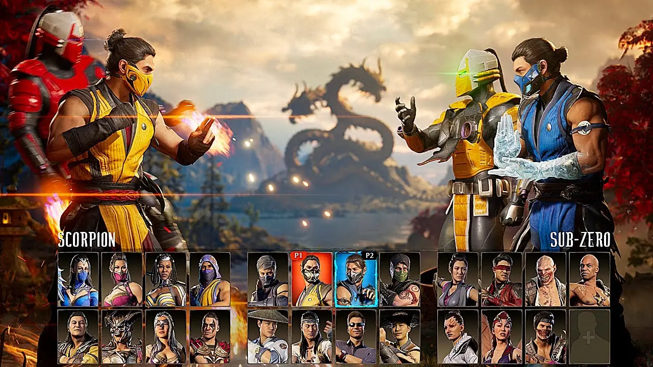 выбор игрока в Mortal Kombat 1 