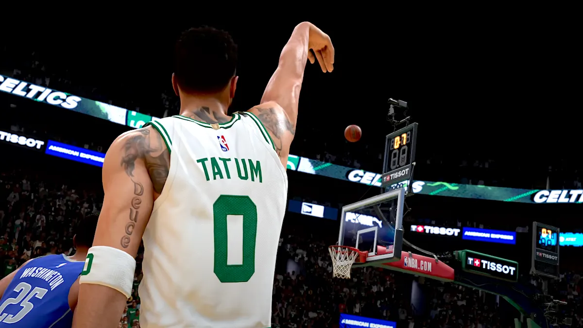 в NBA 2K25 новый движок