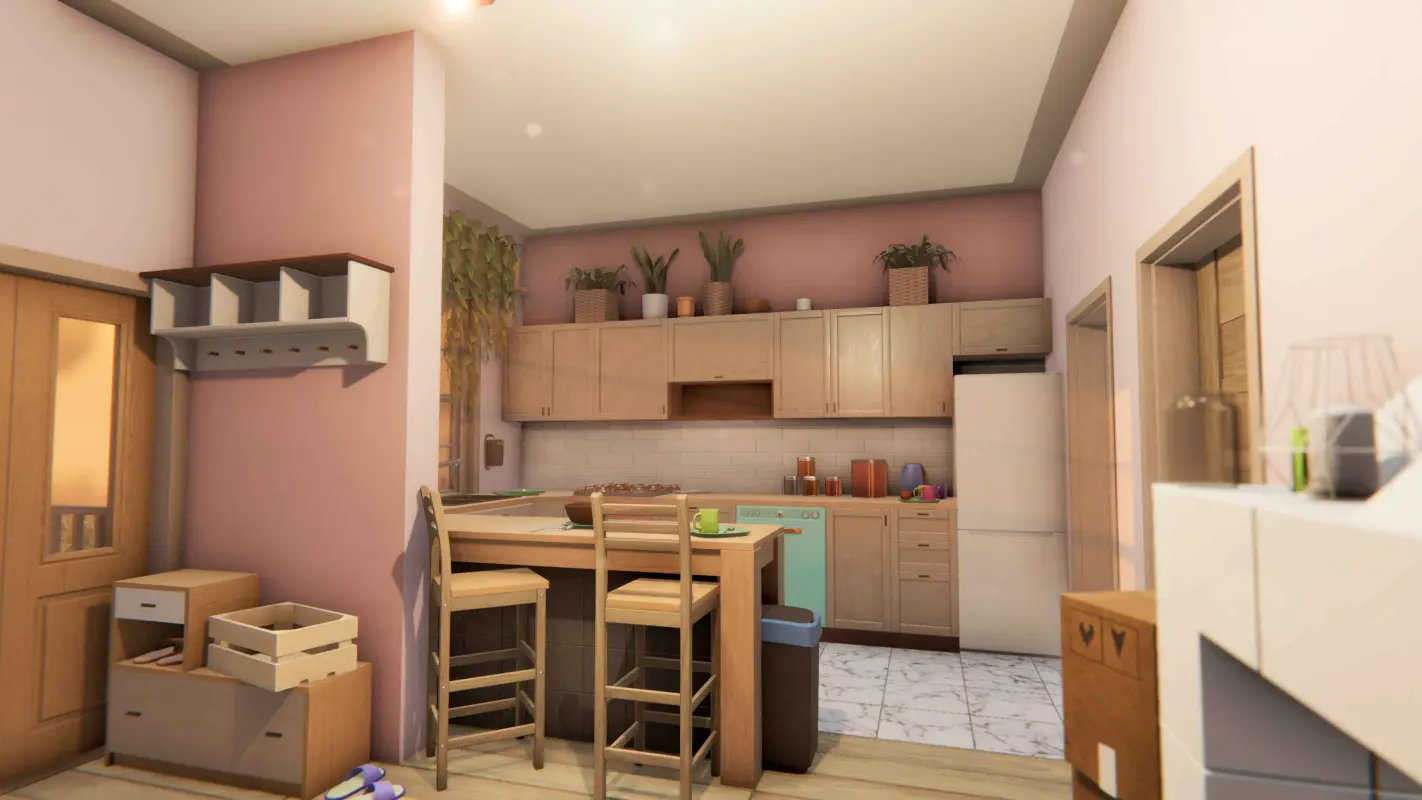 кухня нуждается в обновлении в House Flipper 2
