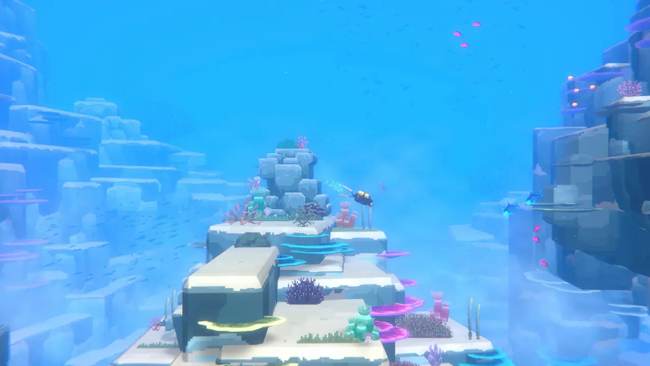 подводный мир в Dave The Diver
