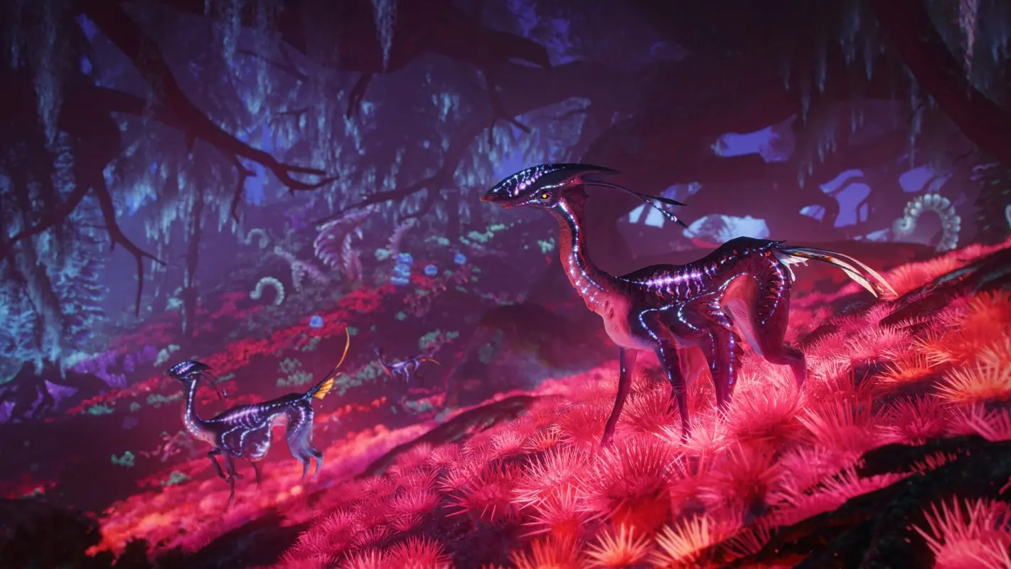 невиданные животные в Avatar: Frontiers of Pandora