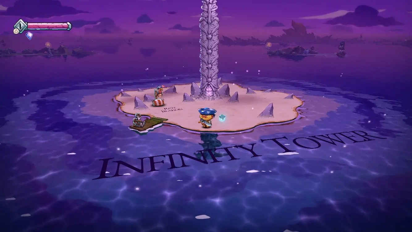 акулий остров в Cat Quest III