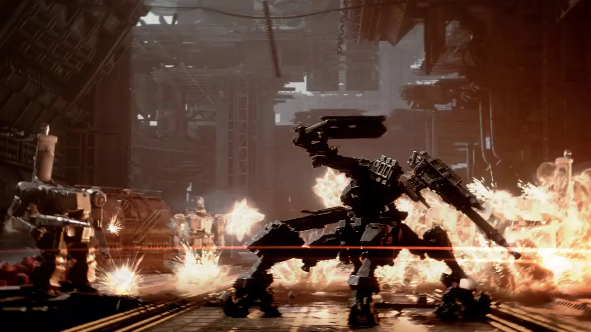 жаркий бой в Armored Core VI: Fires of Rubicon