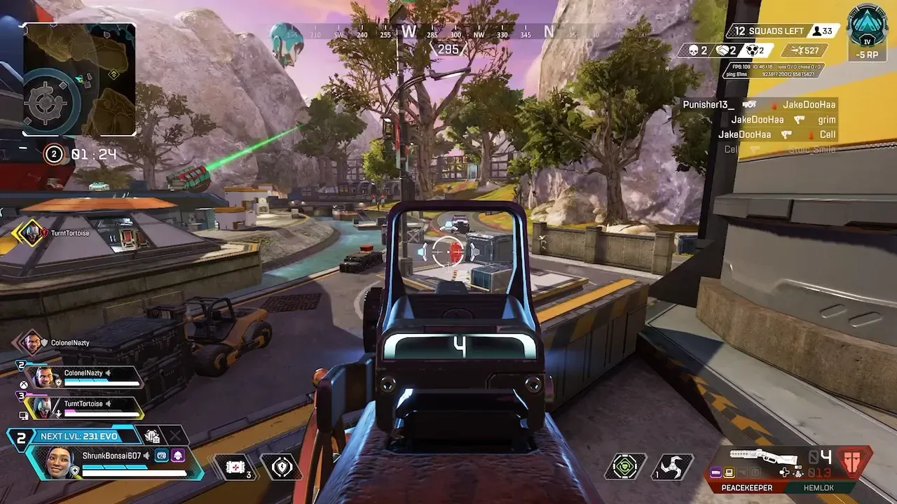 пора перезаряжать оружие в Apex Legends