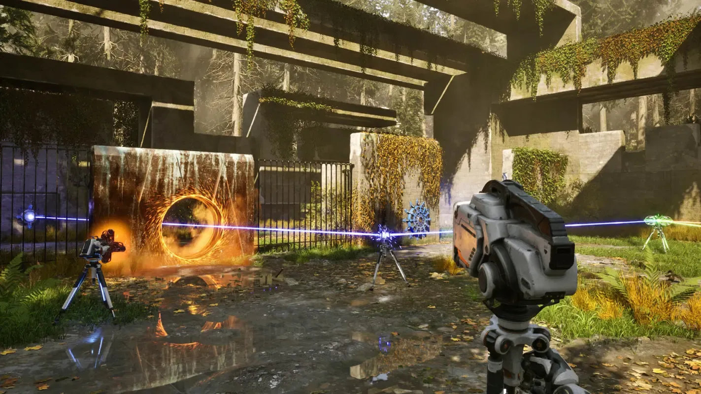 цепочка лучей в The Talos Principle 2