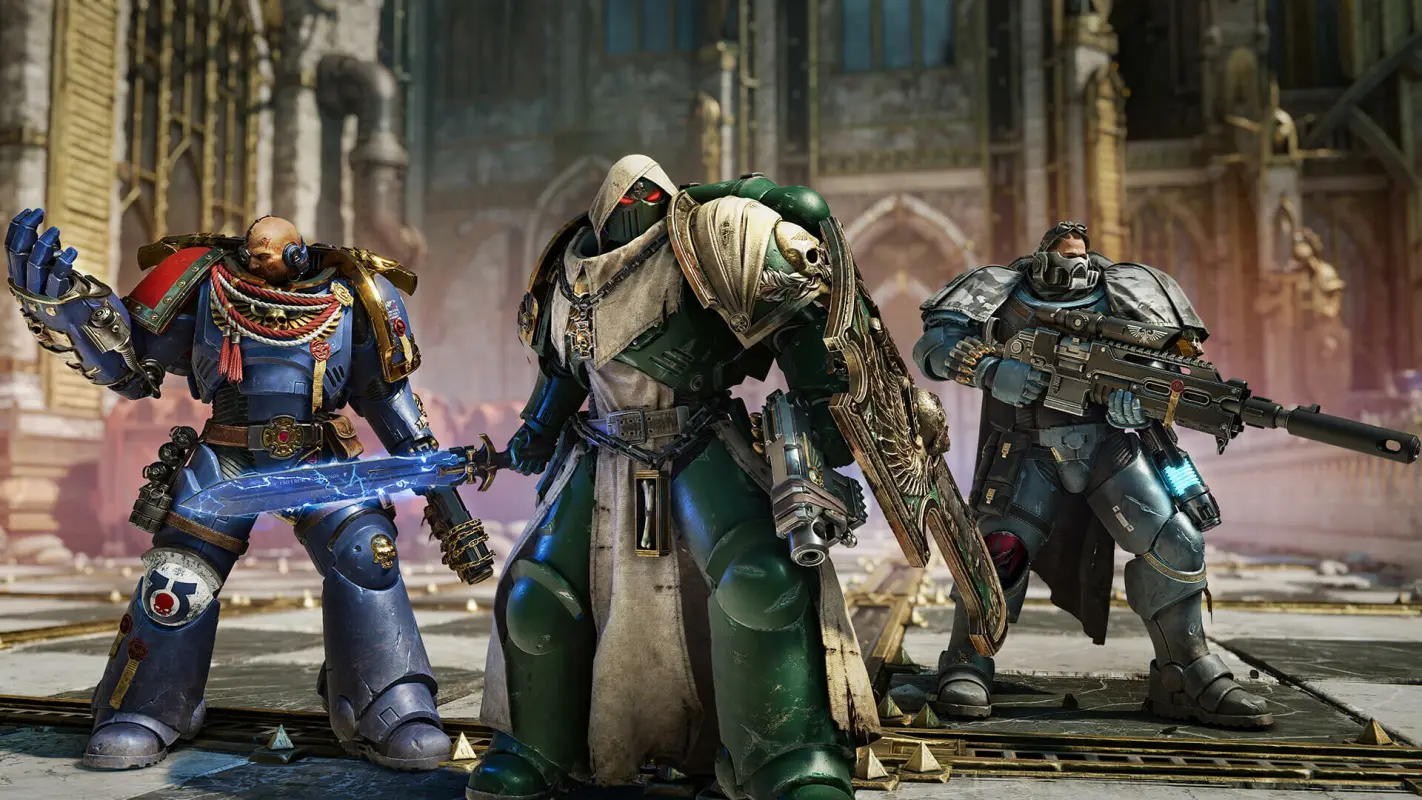 боевая троица в Warhammer 40,000: Space Marine 2
