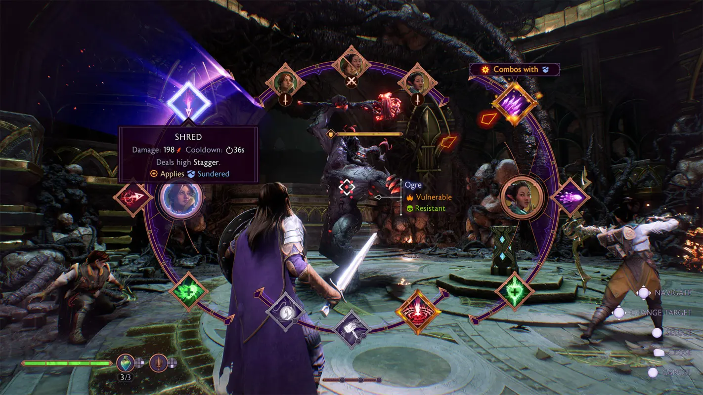 выбор персонажа в Dragon Age: The Veilguard