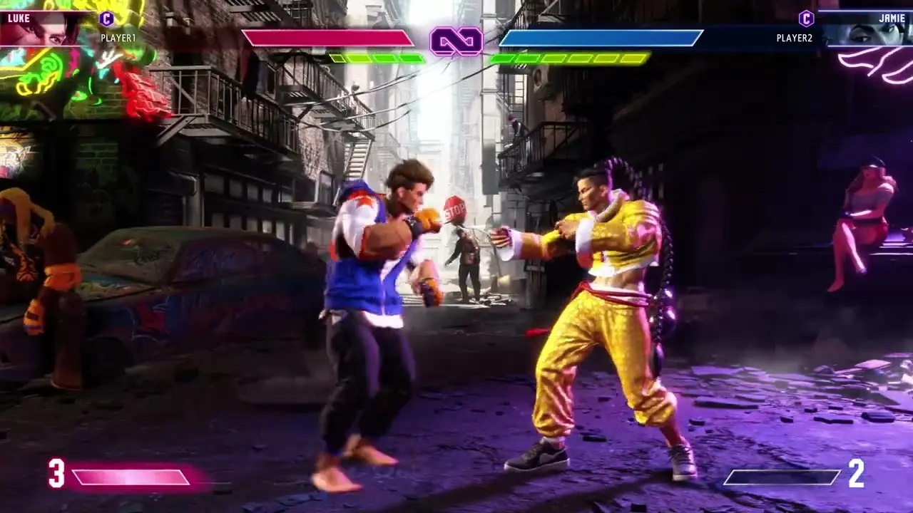битва с соперником Street Fighter 6