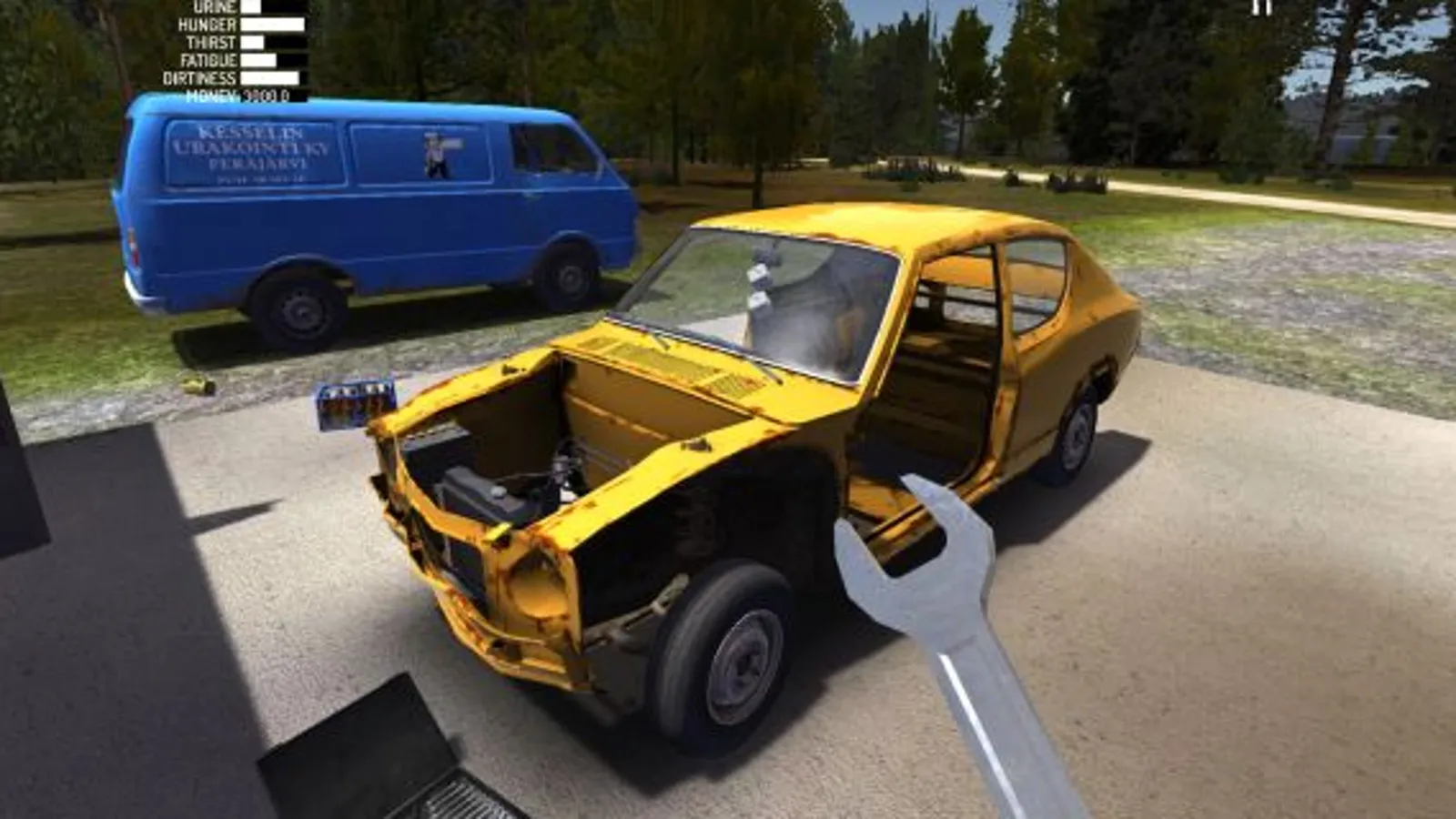 ключ в ремонте незаменим My Summer Car