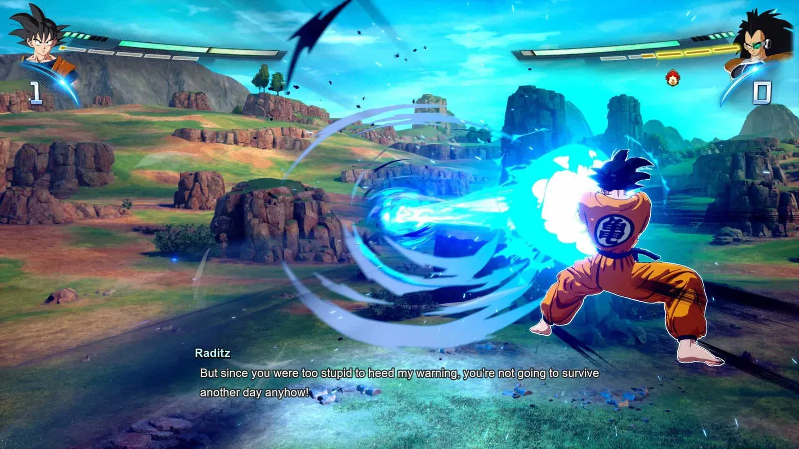 супер-удар в DRAGON BALL: Sparking! ZERO