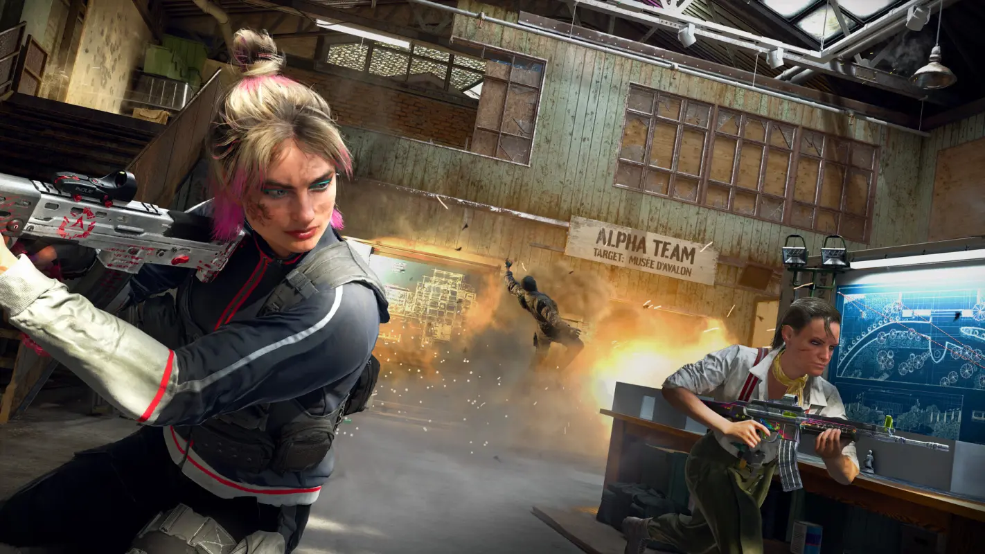девушки в Call of Duty: Black Ops 6 тоже заряжены