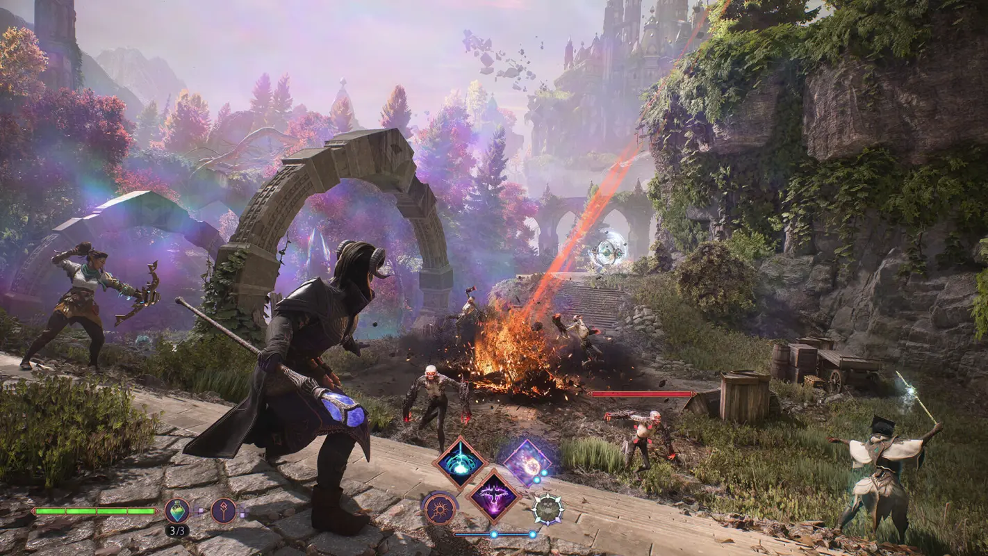 герои во всей красе в Dragon Age: The Veilguard