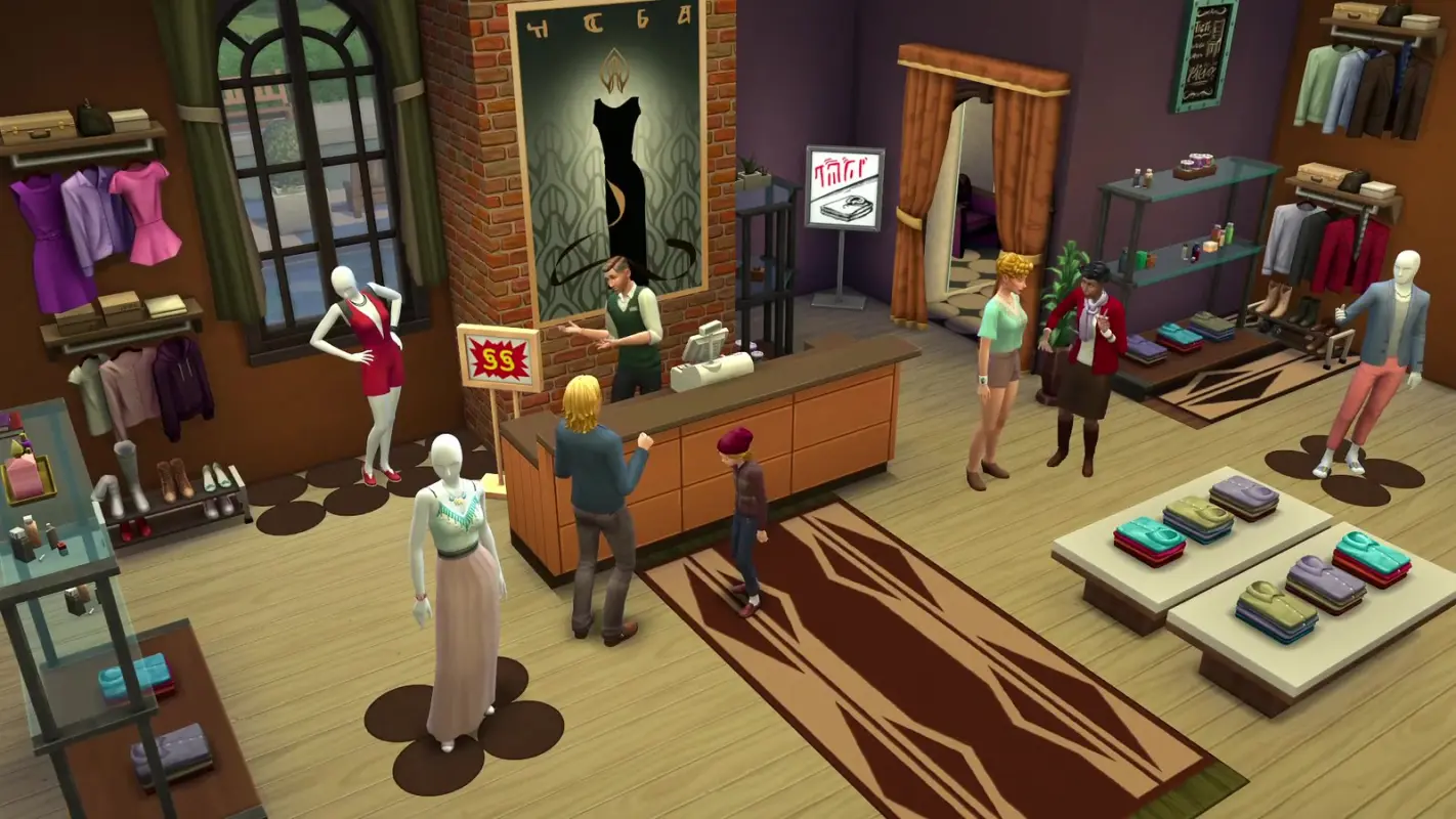 пора приодеться в The Sims 4
