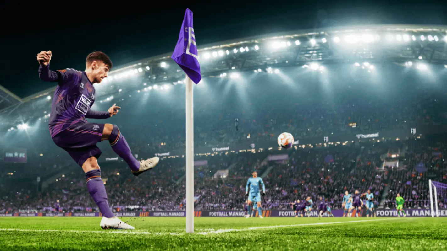 подача углового в Football Manager 2024
