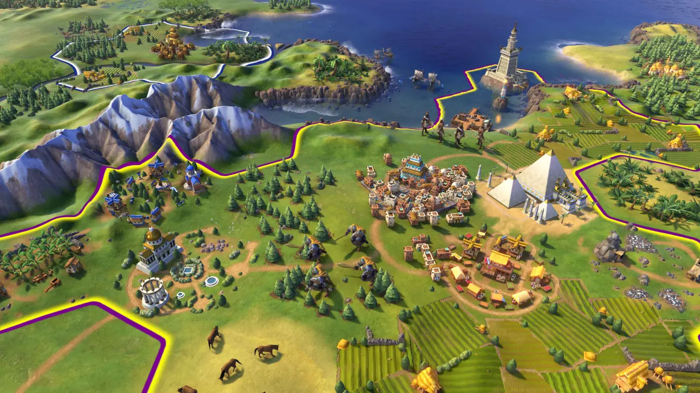 лагерь в Sid Meier's Civilization 7