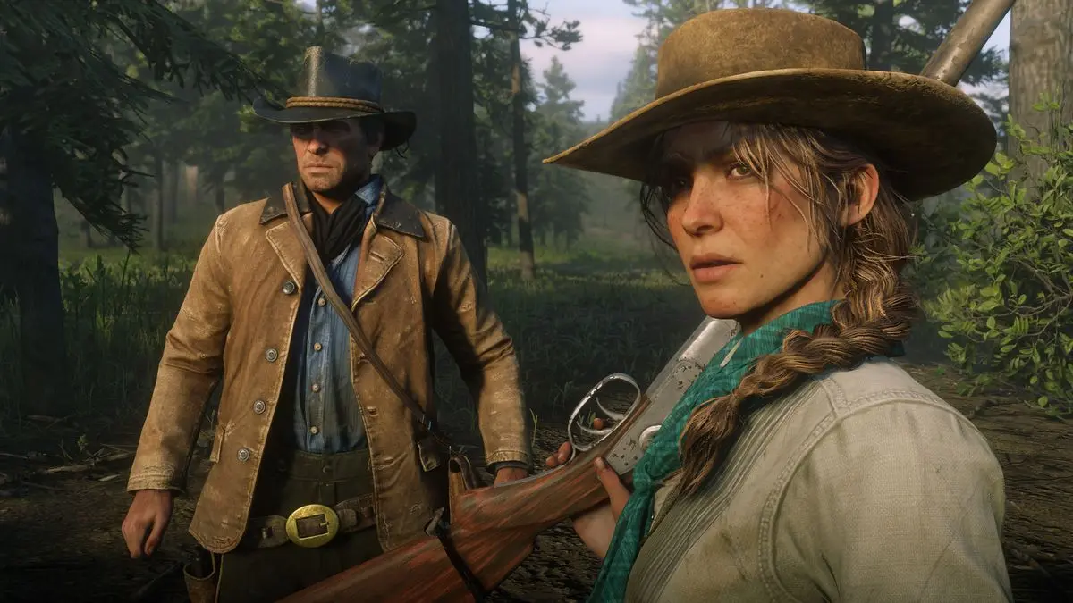 главные герои в ожидании в Red Dead Redemption 2