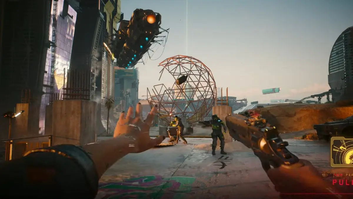 персонаж Ви в Cyberpunk 2077