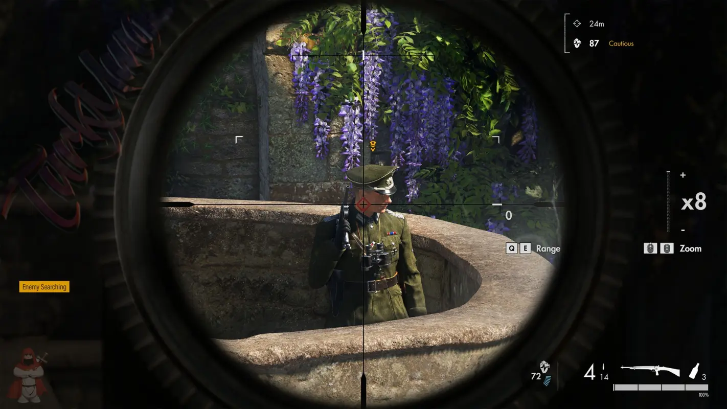 фриц под прицелом в Sniper Elite 5