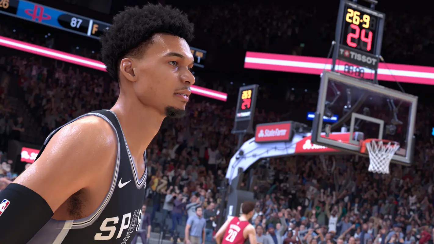 разрыв в счете большой в NBA 2K25