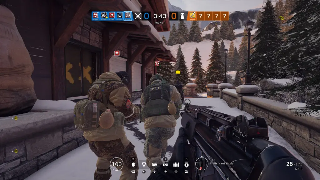 бойцы ФСБ идут освобождать заложников в Rainbow Six Siege