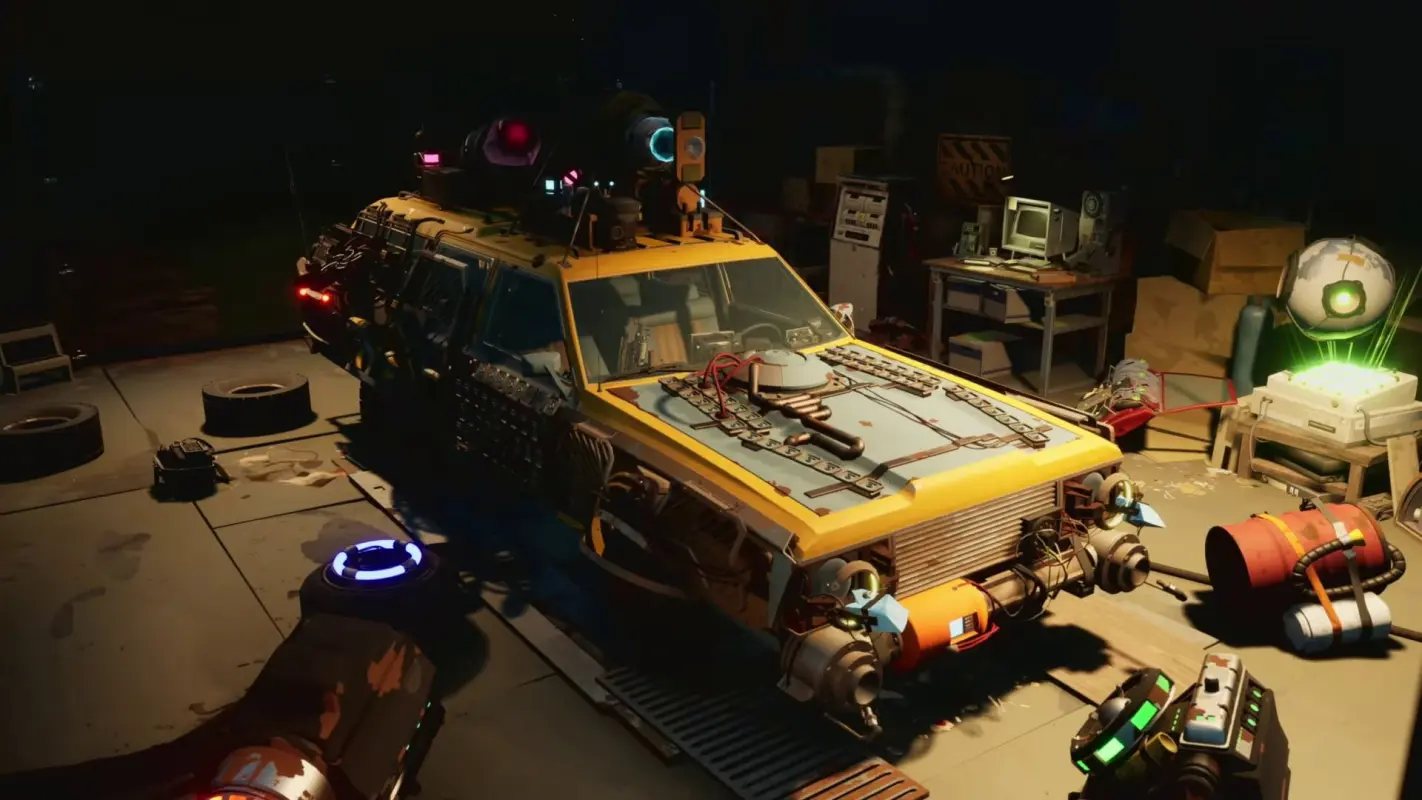 ремонт идет полным ходом в Pacific Drive