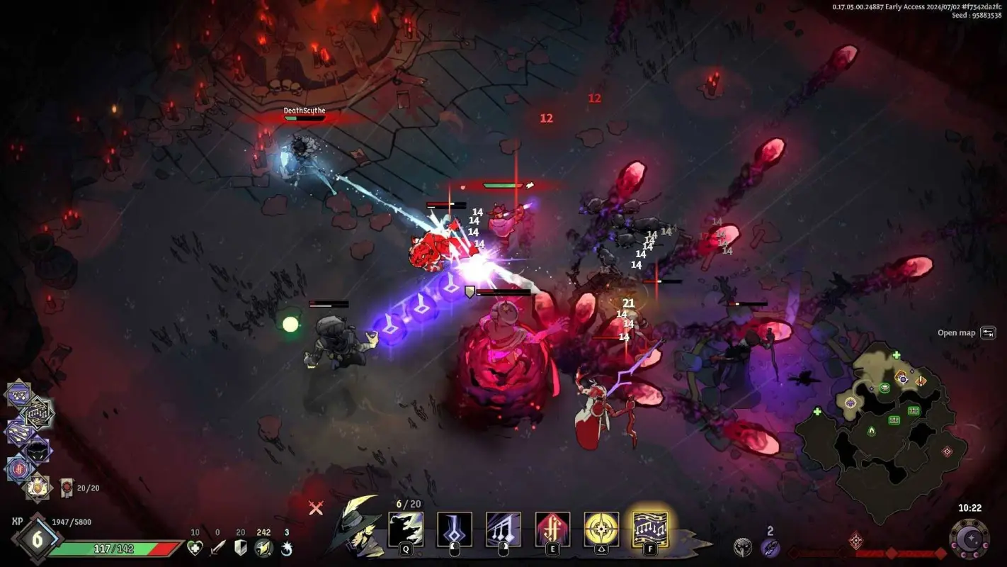 персонажам приходится постоянно сражаться в Ravenswatch