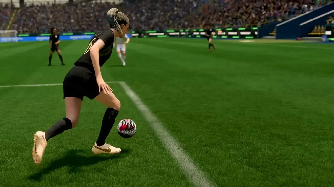 в EA Sports FC 24 девушки тоже играют