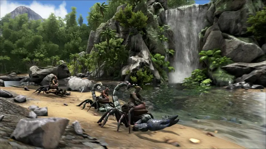 громадные скорпионы в Ark: Survival Evolved