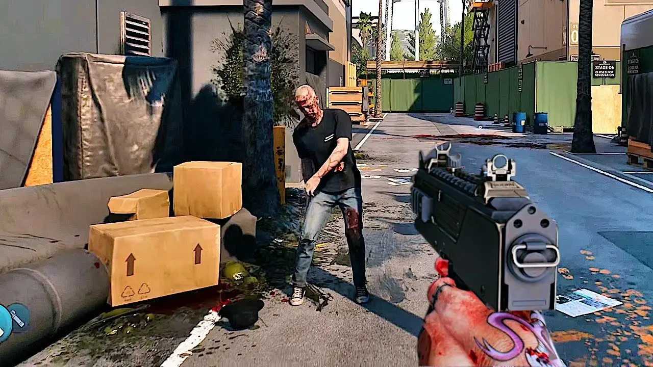 зомби под прицелом в Dead Island 2