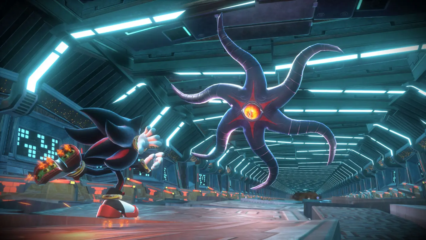 сражение со звездой в SONIC X SHADOW GENERATIONS