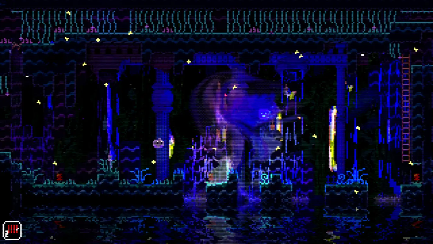 подводный лабиринт в Animal Well