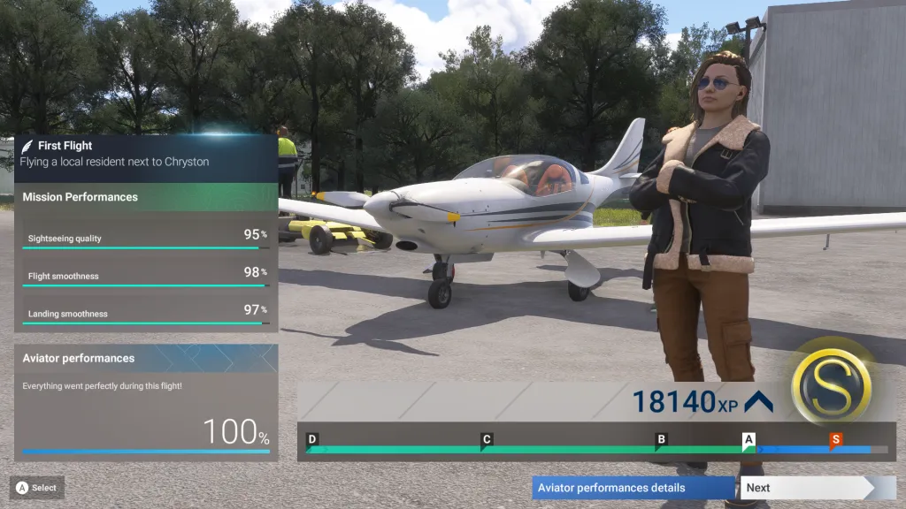 очередная миссия завершена в Microsoft Flight Simulator 2024