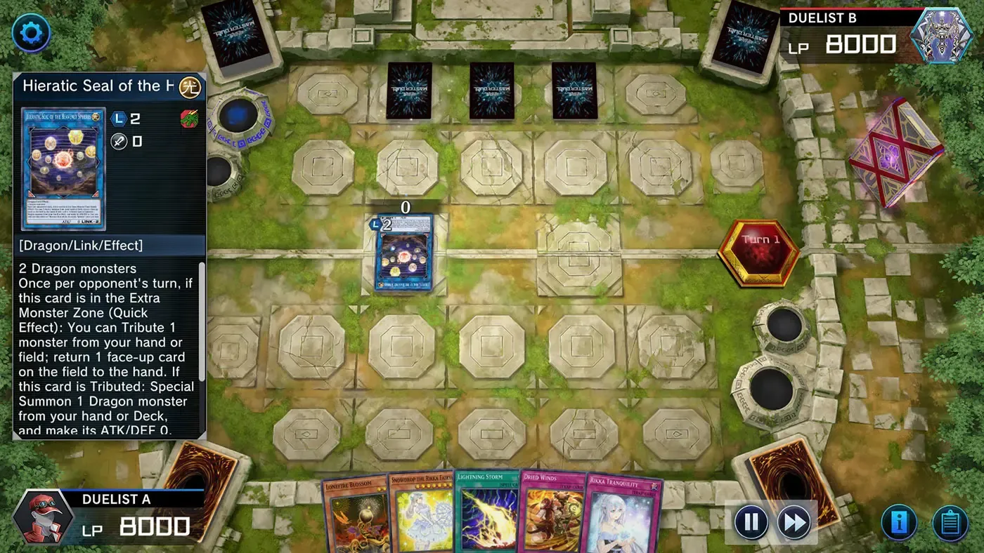карта священная печать в Yu-Gi-Oh! Master Duel