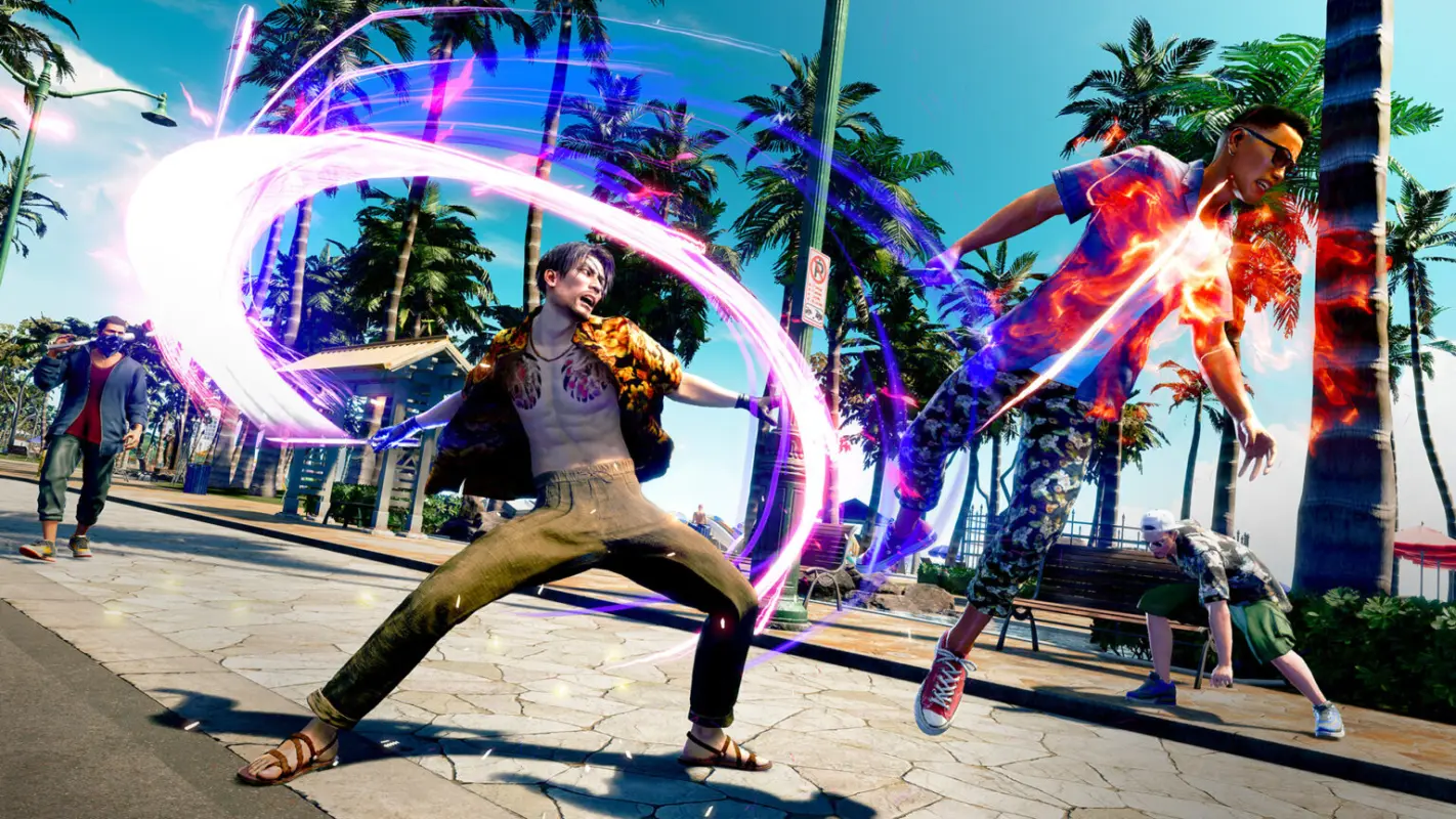 Гора Мадзима наносит удар Like a Dragon: Pirate Yakuza in Hawaii