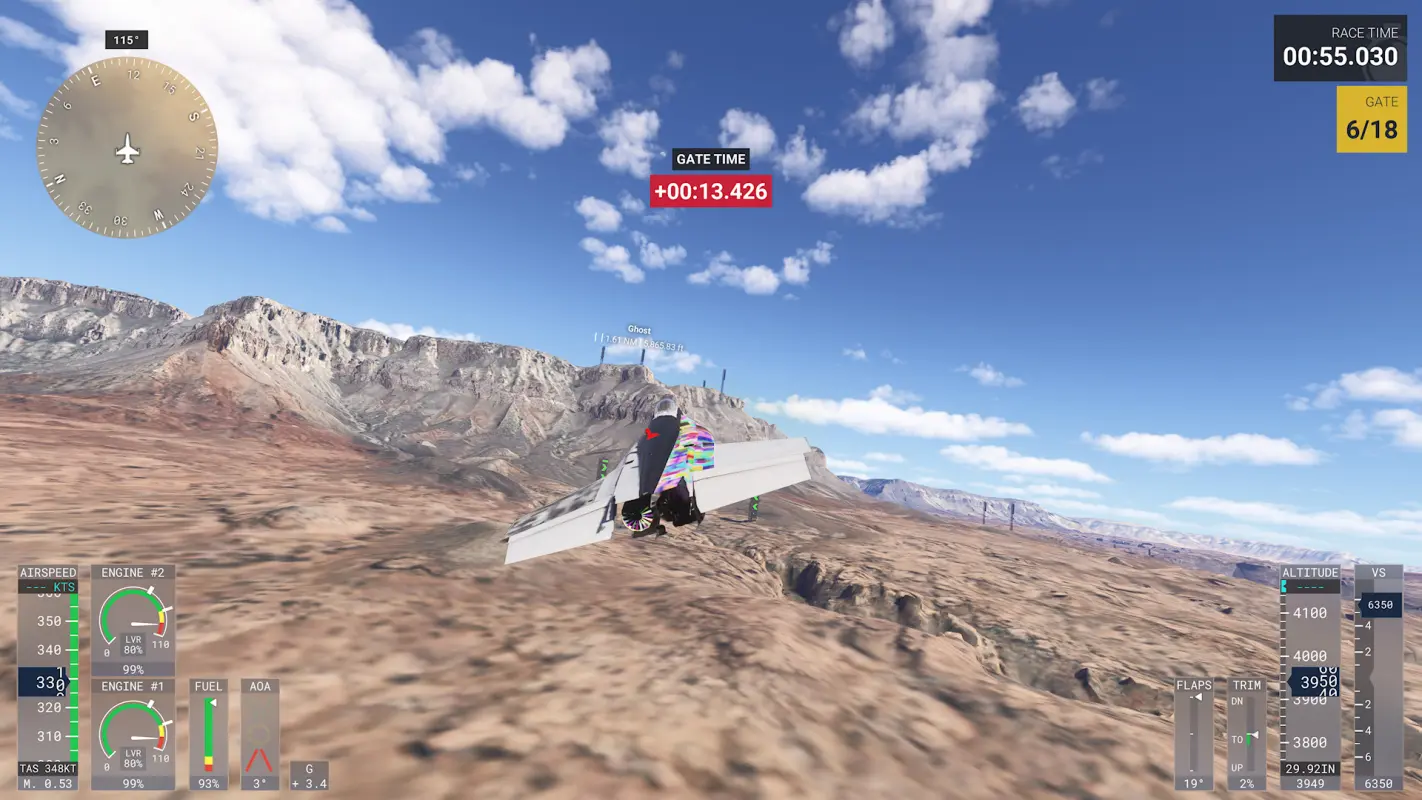 истребитель в Microsoft Flight Simulator 2024