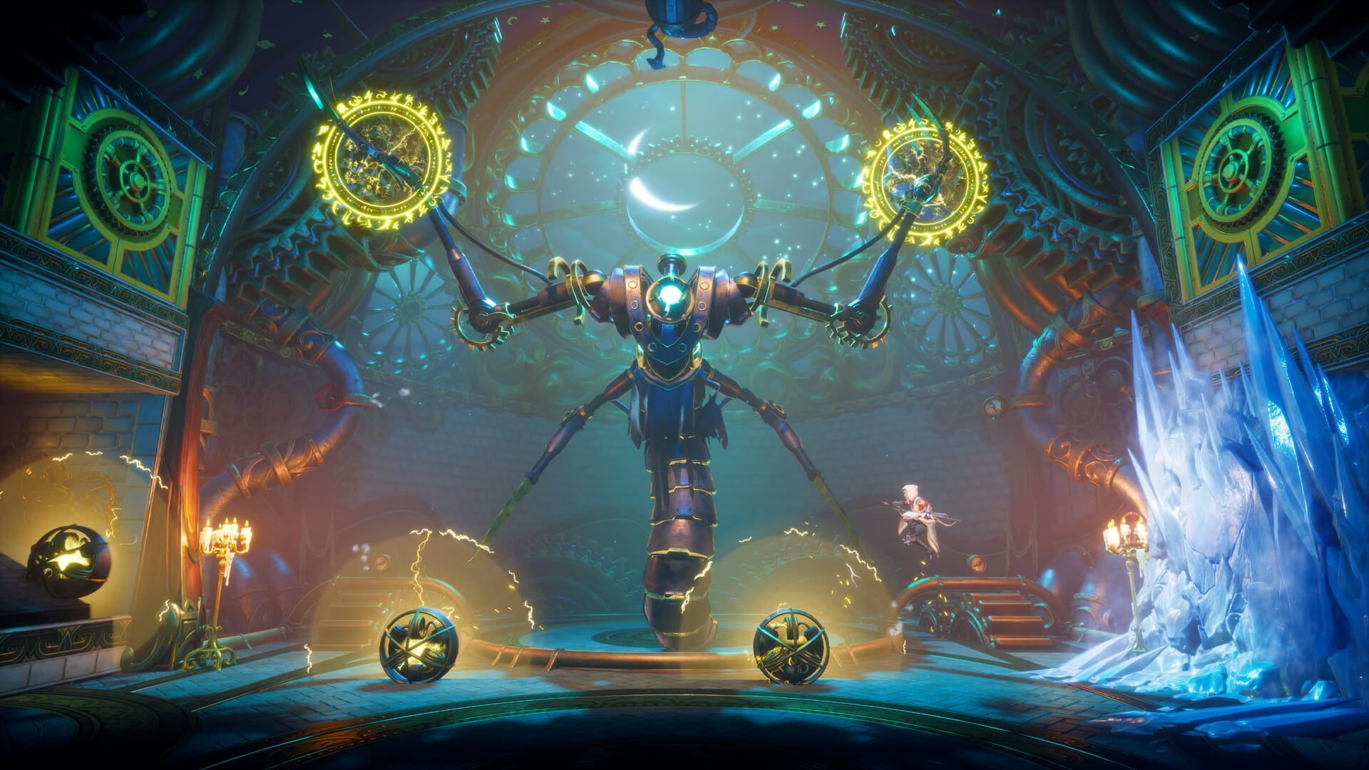 фантастический противник в Trine 5: A Clockwork Conspiracy