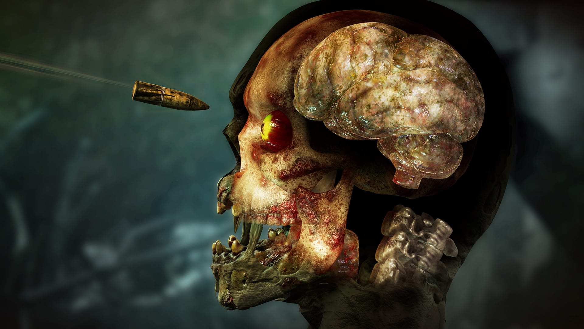 пуля летит точно в цель в Zombie Army 4: Dead War