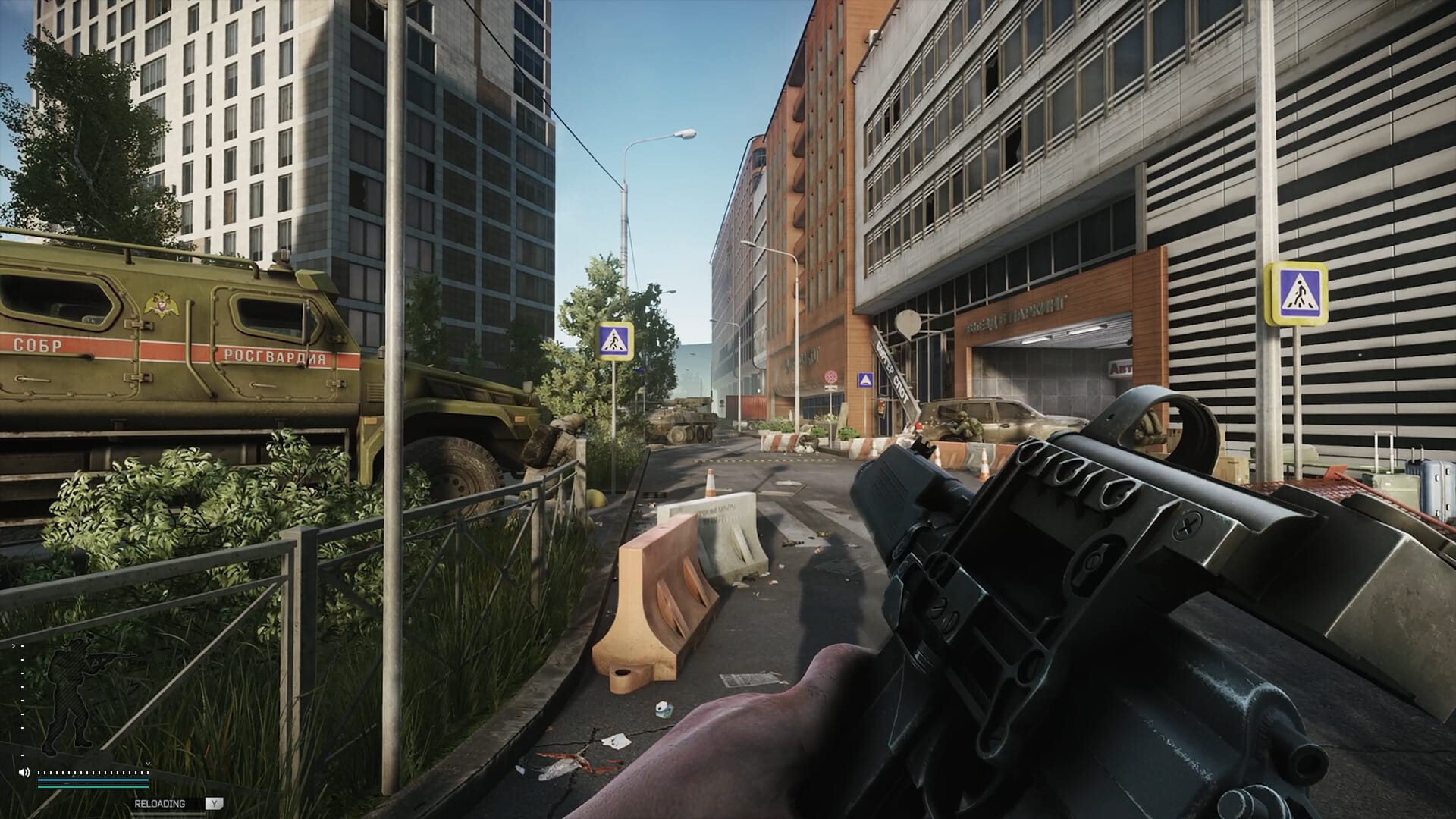 Росгвардия в горе в Escape from Tarkov