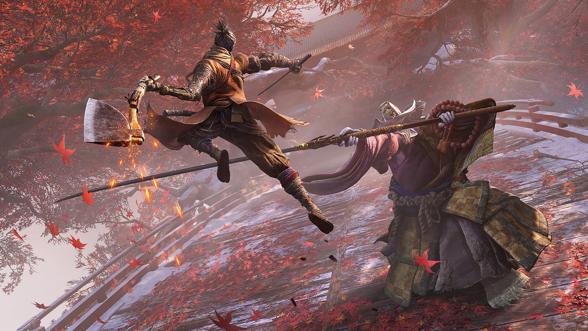 эпичная битва в Sekiro: Shadows Die Twice