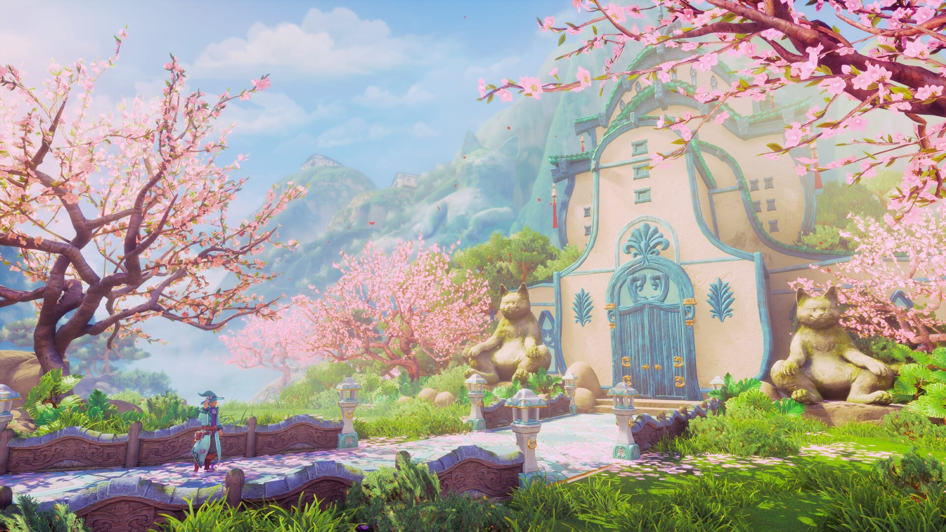 красивый дворец в Trine 5: A Clockwork Conspiracy