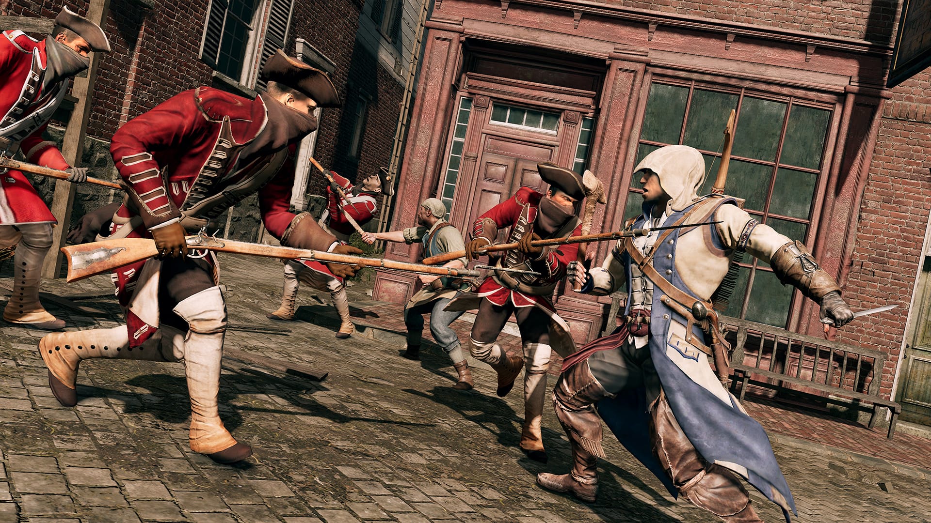 эпичная схватка в Assassin's Creed 3: Remastered