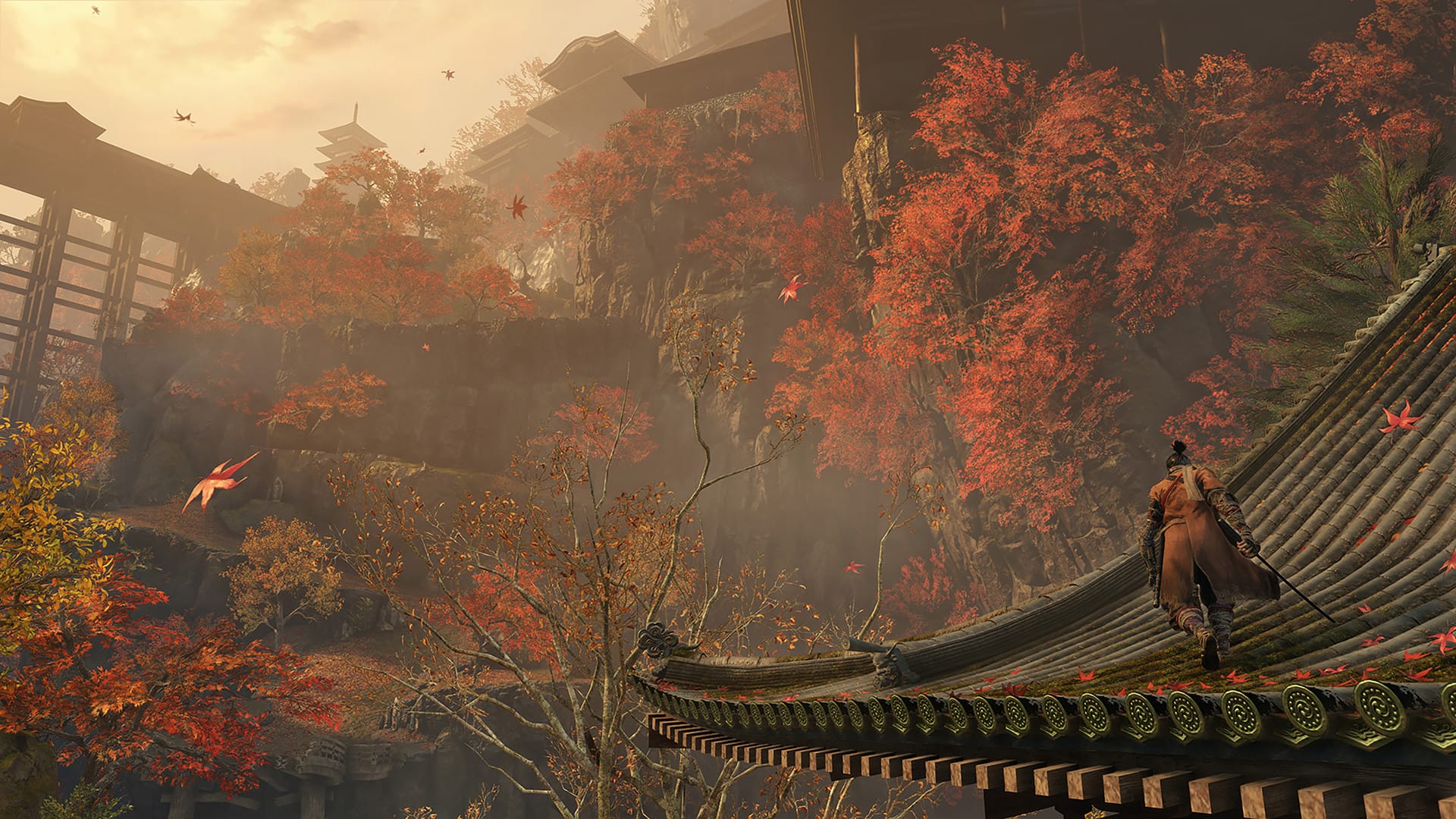японская атмосфера в Sekiro: Shadows Die Twice