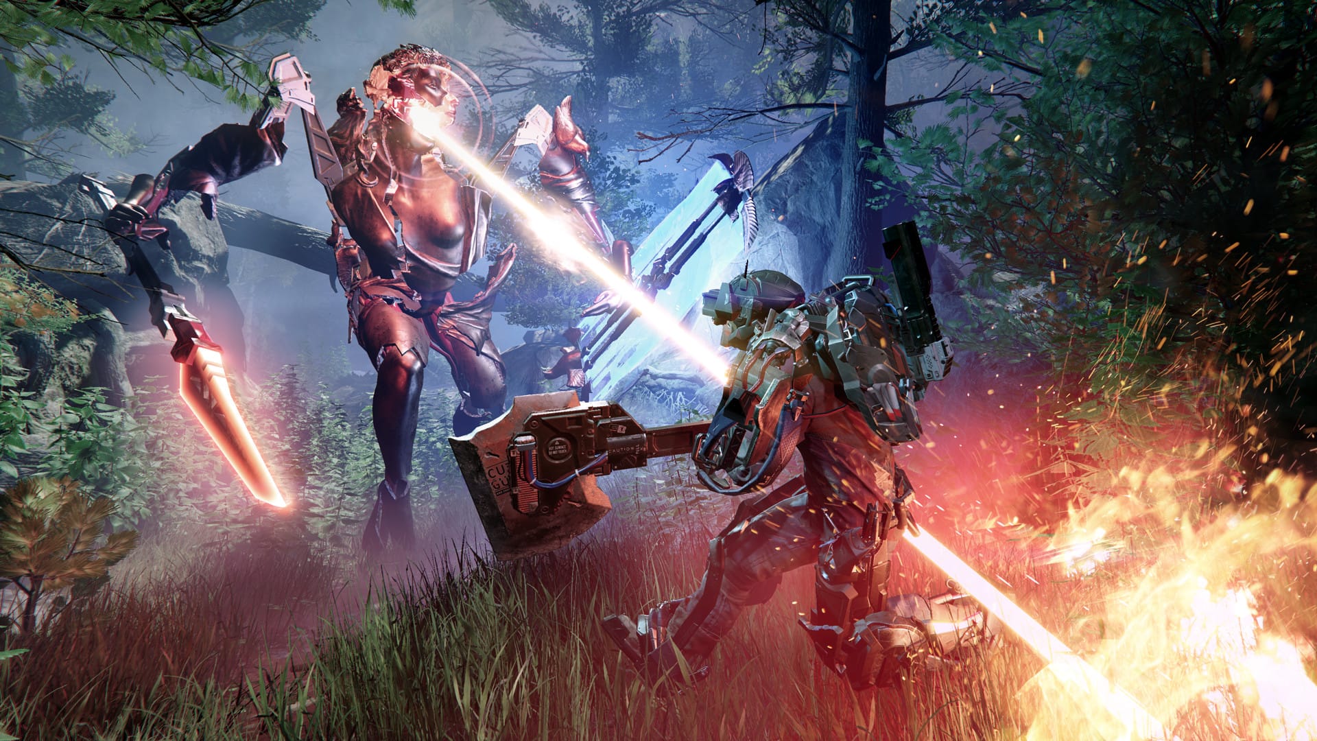 мощный лазер в The Surge 2