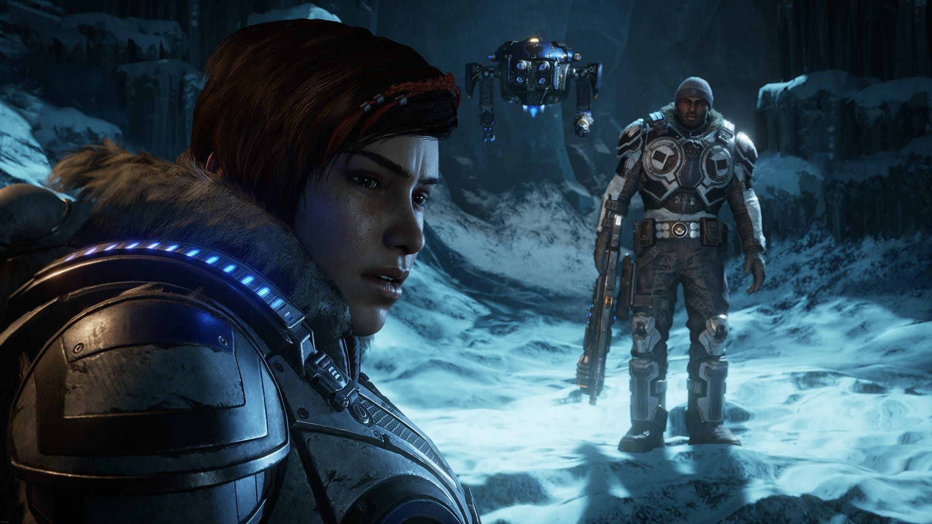 разговор в горах в Gears 5