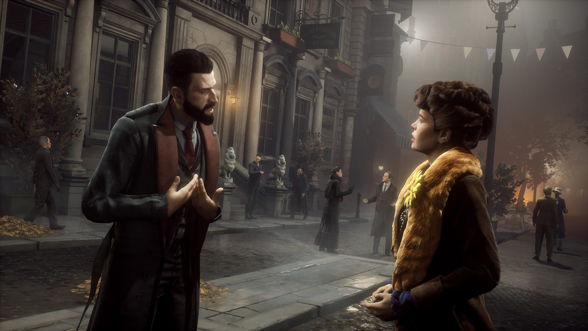 разговор на улице в Vampyr