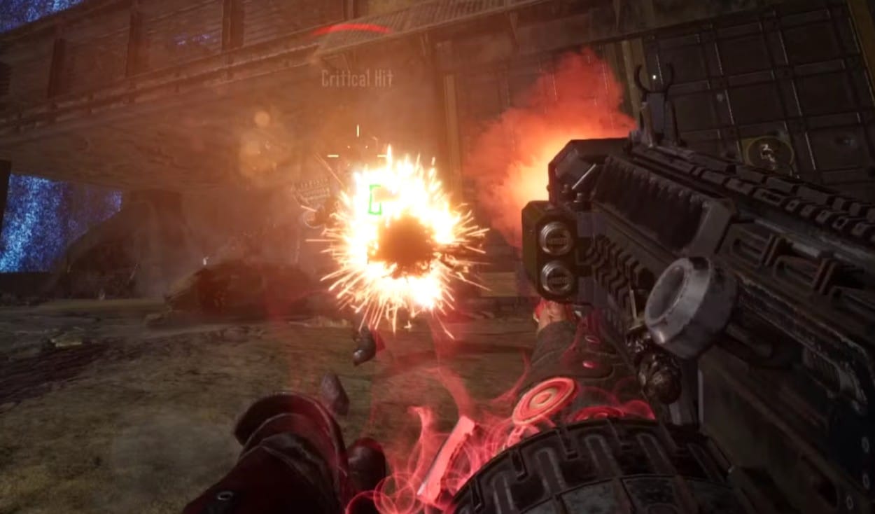 боевой дробовик в Necromunda: Hired Gun