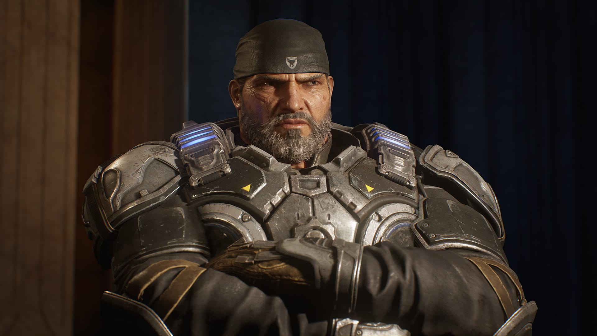в глазах у героя ярость Gears 5