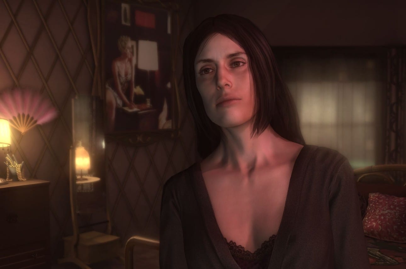 героиня в плохом настроение в Heavy Rain