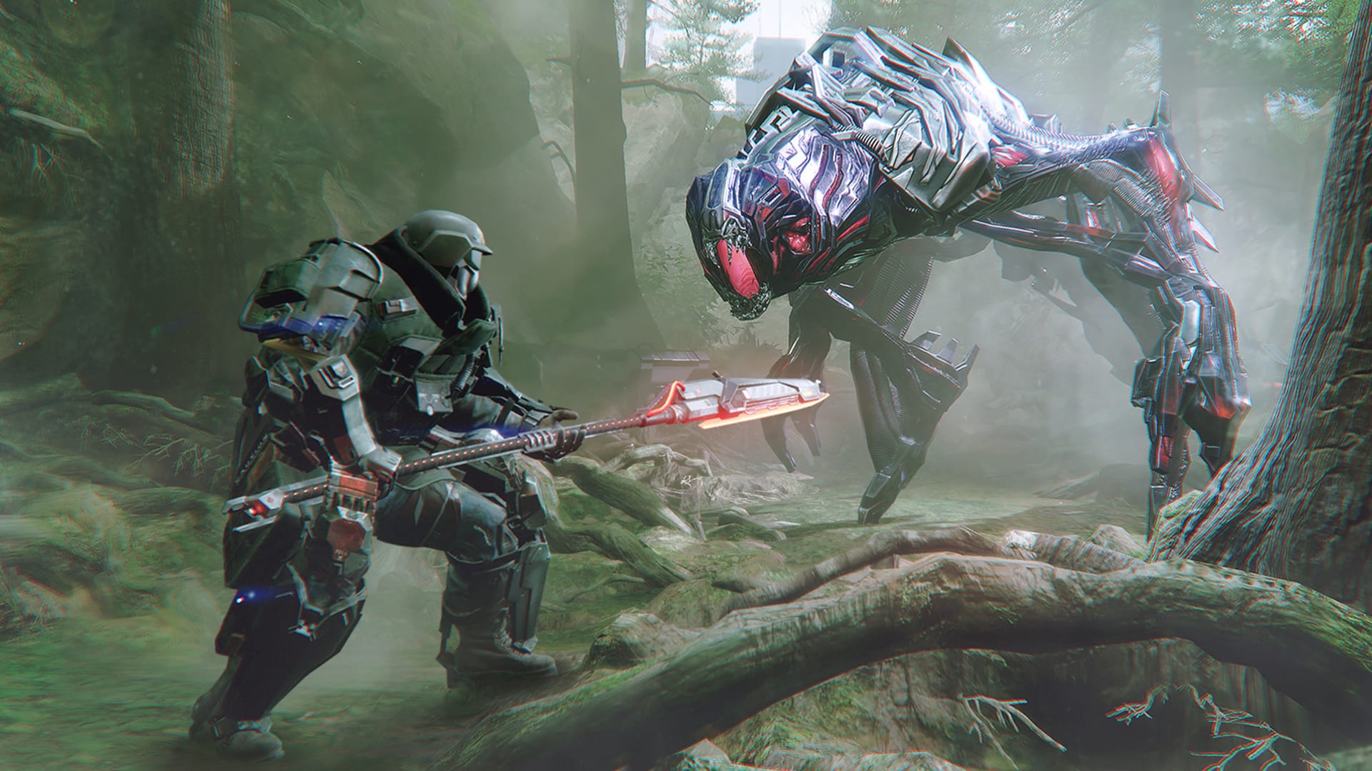эпичный бой в лесу в The Surge 2